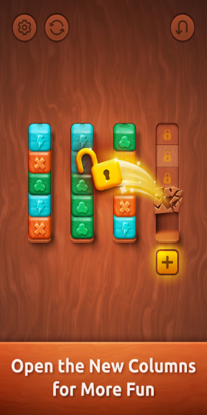 Colorwood Sort Puzzle Game Mod Schermafbeelding 3