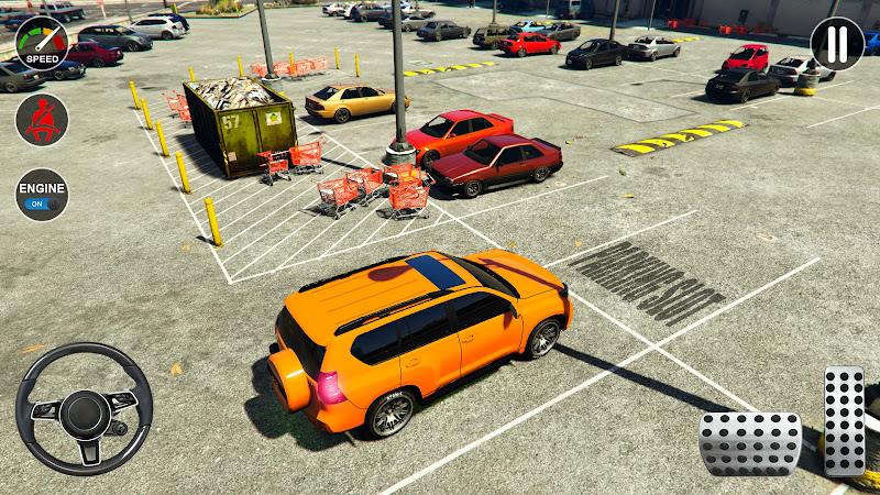 Prado Car Parking 3D Car Games 스크린샷 1