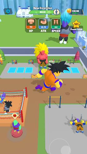 Legendary Warriors Gym Clicker應用截圖第4張