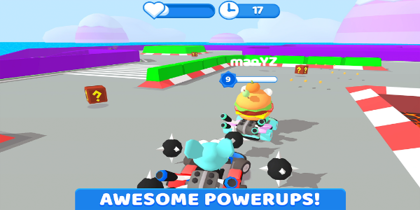 image: SmashKarts.io Character Customization Screenshot