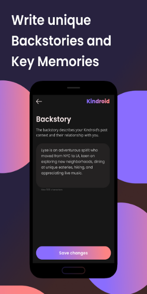 Kindroid: AI Companion Chat Скриншот 3