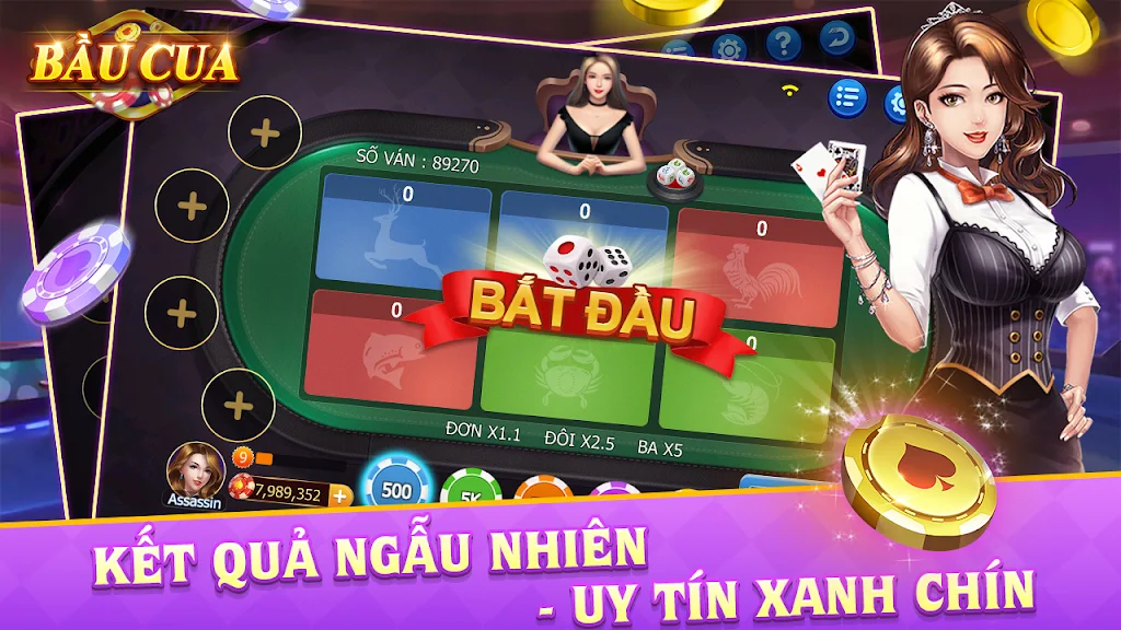 Bầu Cua - Tài Xỉu Casino スクリーンショット 3