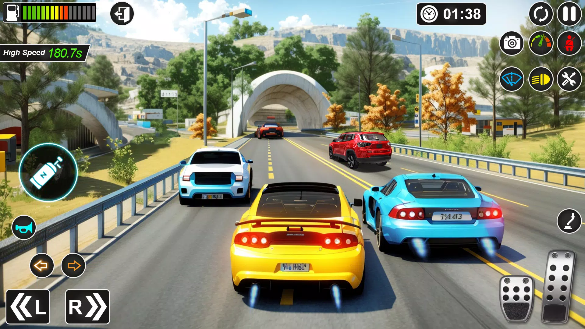High Speed - Car Racing Game Captura de pantalla 4