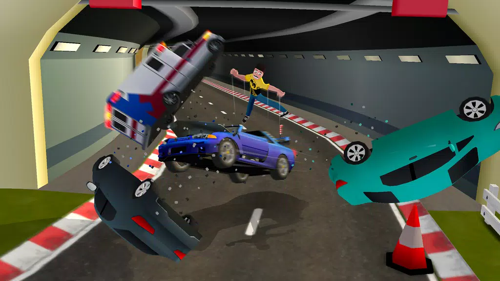 フェイリーブレーキ 2 - マシンクラッシュ車ゲーム スクリーンショット 2