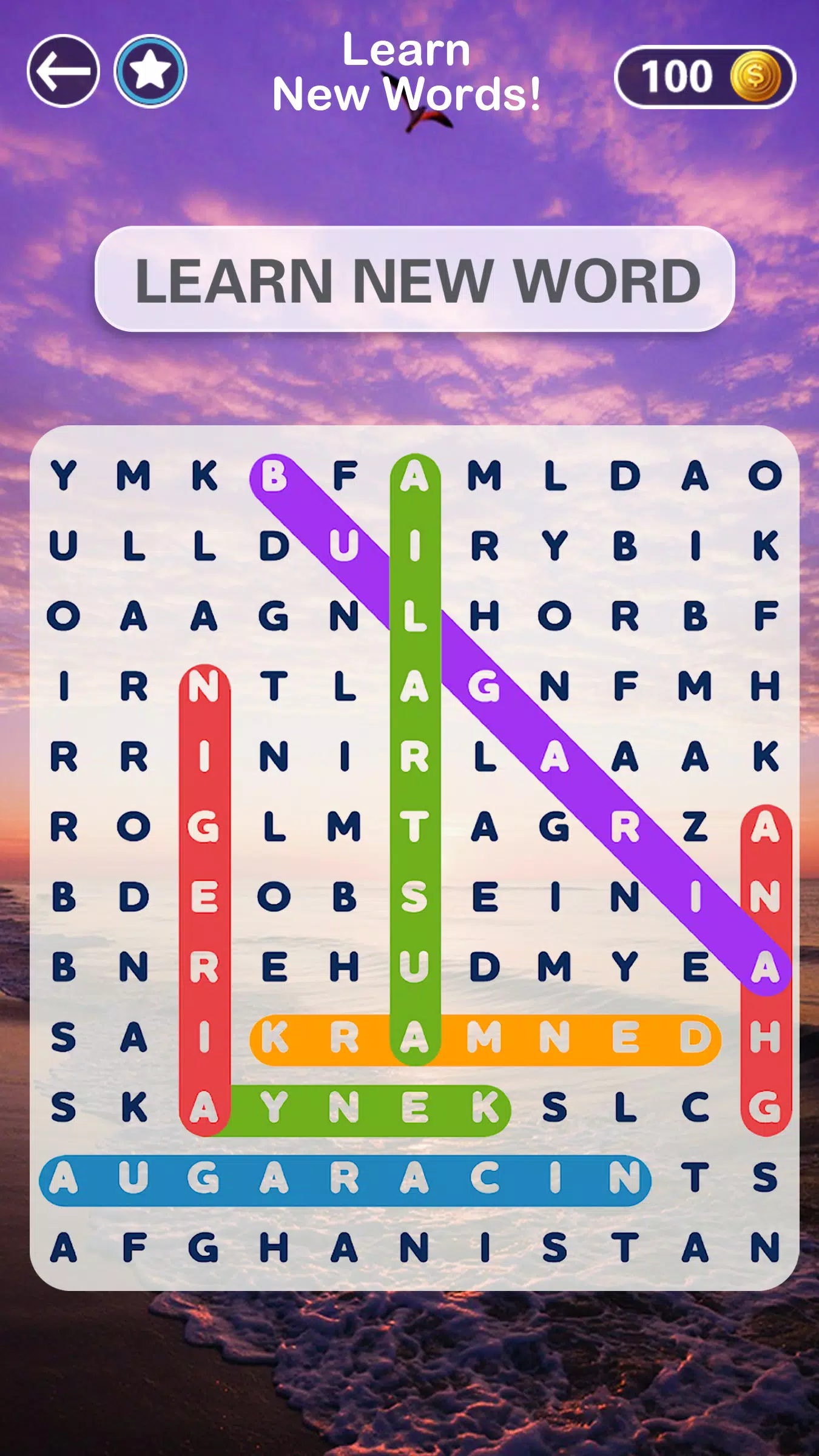 Otium Word: Word Search Captura de pantalla 2
