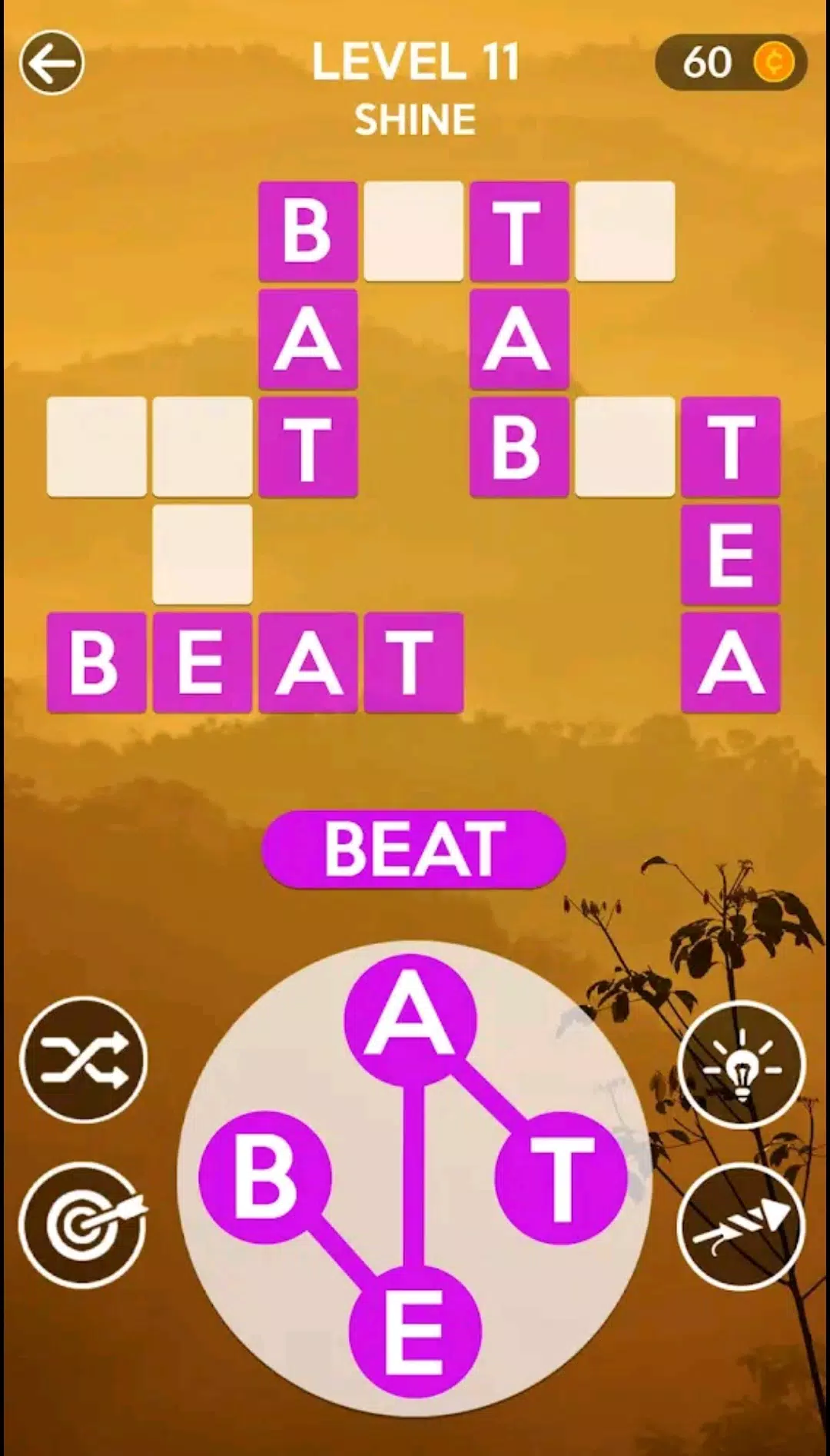 Wordscrapes Captura de tela 1