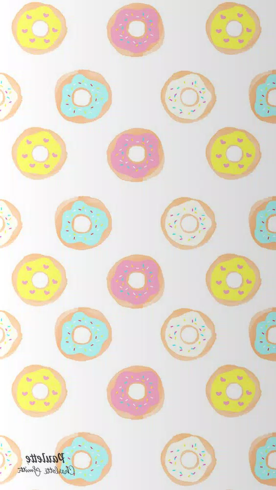 Cute Donut Wallpaper HD 4K應用截圖第2張