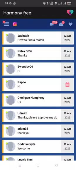 Harmony - Dating app Скриншот 4
