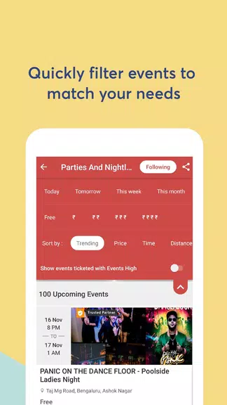 Events High - Meet Your City! 스크린샷 3