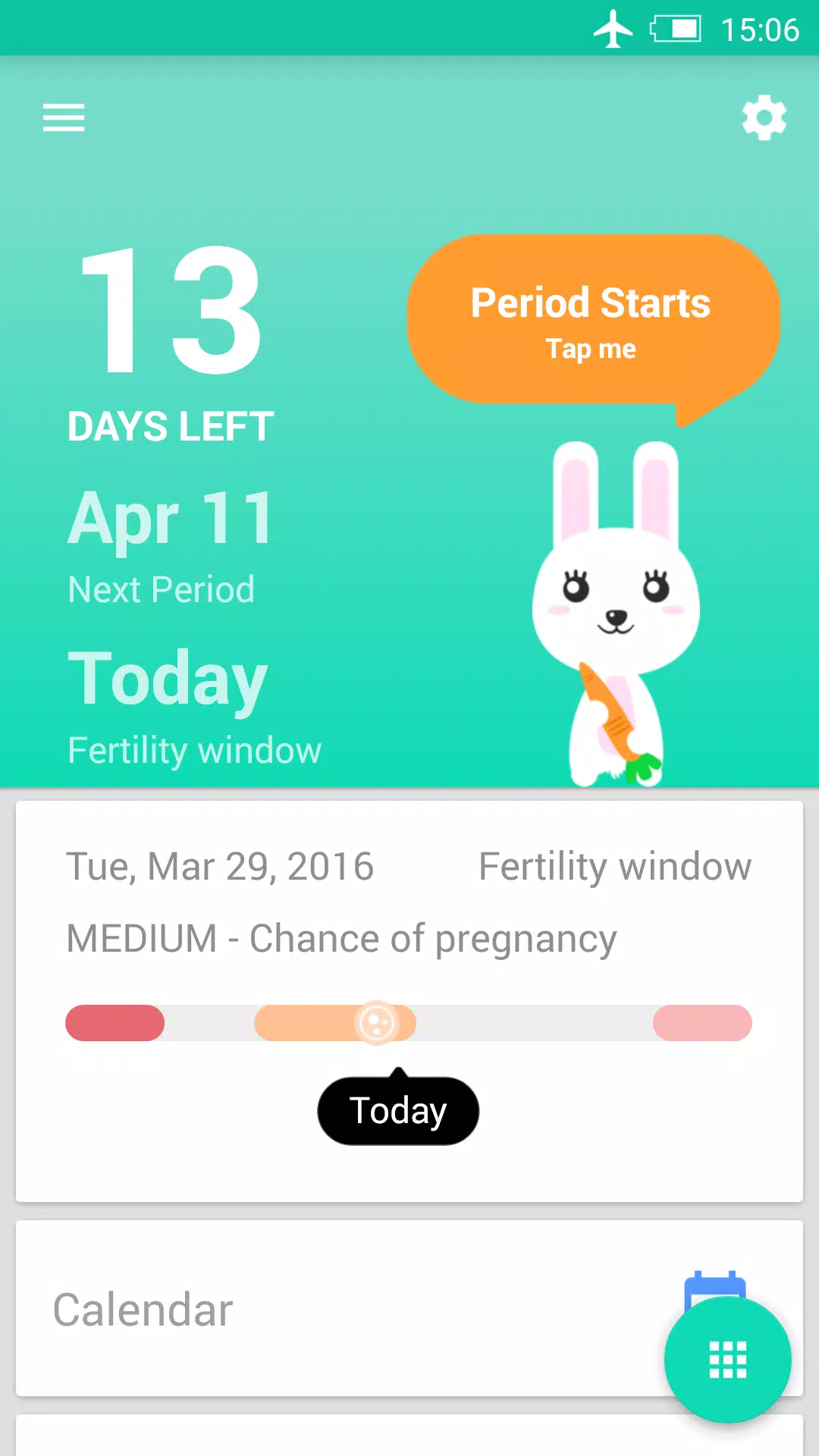 Period Tracker - My Calendar Screenshot 1