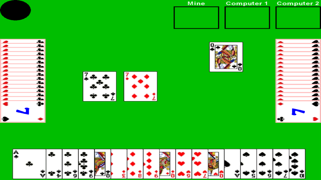 Seven Card Game - Simple and Fun Game Скриншот 2