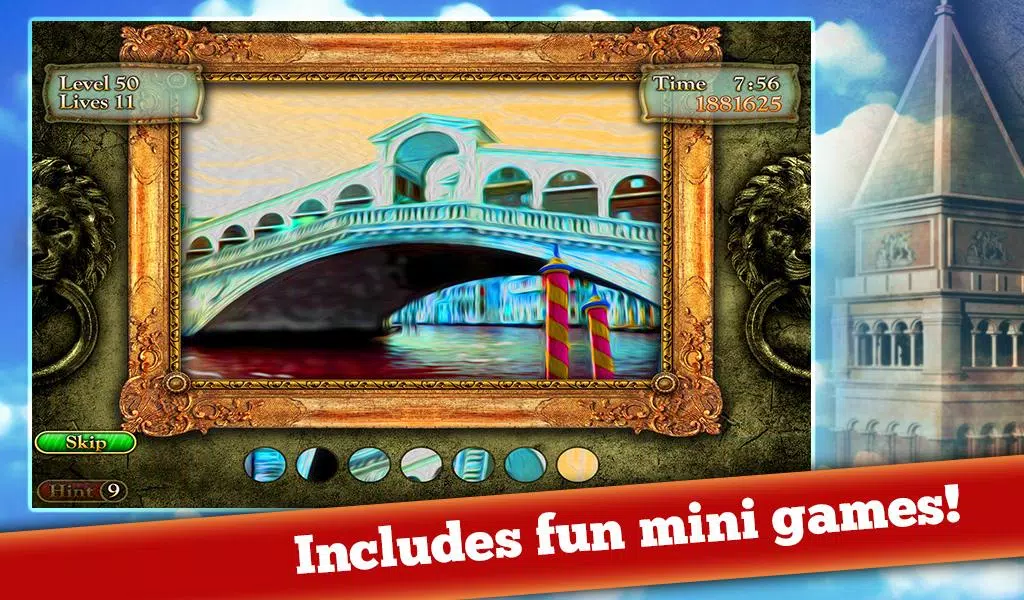 Mahjong Solitaire Venice Mystery -Free Puzzle Game Captura de pantalla 1