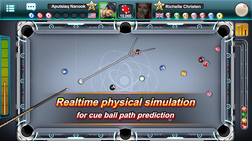 Pool Ace - 8 and 9 Ball Game ภาพหน้าจอ 1