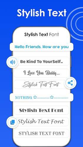 Fonts Keyboard : Stylish Font Скриншот 2