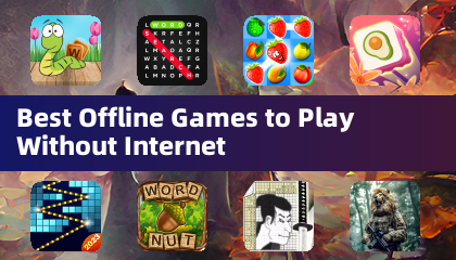Najlepsze gry offline do gry bez Internetu