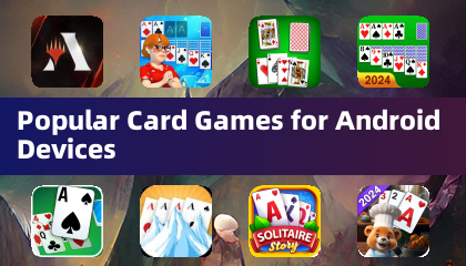 Jeux de cartes populaires pour appareils Android