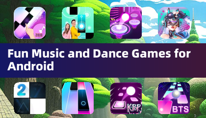 เกมเพลงและการเต้นรำสนุกสำหรับ Android