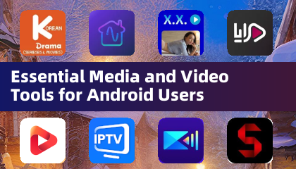 Media penting dan alat video untuk pengguna Android