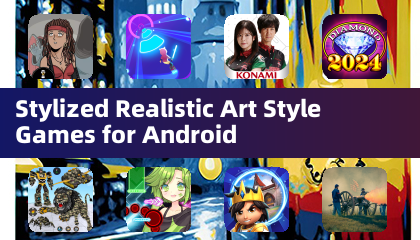Android용 스타일화된 리얼리즘 아트 스타일 게임