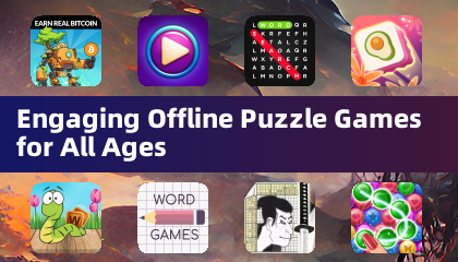Engaging Offline Puzzle Games for All Ages
