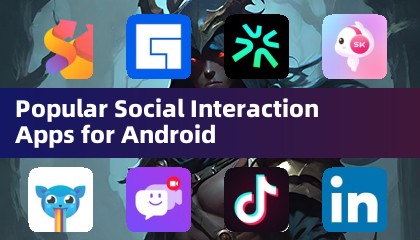 Aplicaciones populares de interacción social para Android
