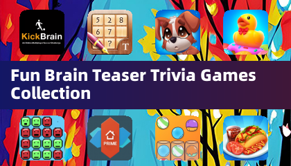 Fun Brain Teaser Trivia Games Collection