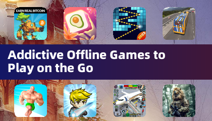 Juegos offline adictivos para jugar en movimiento