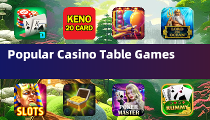 Juegos de mesa de casino populares