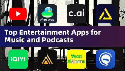 Las mejores aplicaciones de entretenimiento para música y podcasts