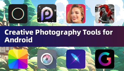 Android用のクリエイティブ写真撮影ツール