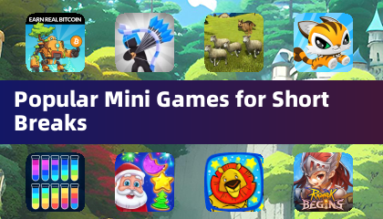 Popular Mini Games for Short Breaks
