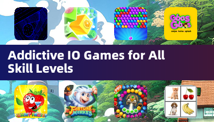Juegos IO adictivos para todos los niveles de habilidad